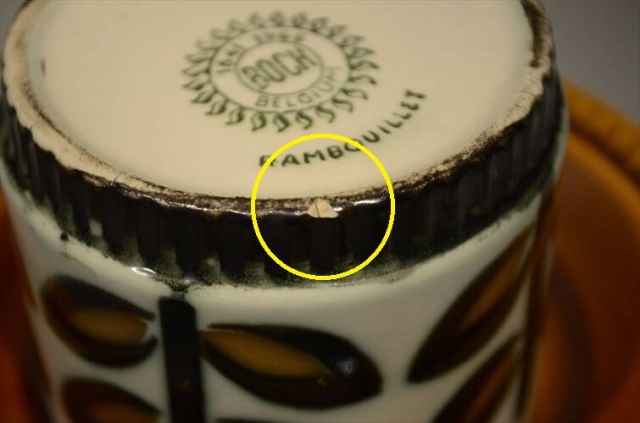 ベルギー製 BOCH ボッホ Rambouilllet カップ&ソーサー ランブイエ 磁器 陶器 アンティーク 食器 ヨーロッパ ヴィンテージ_2512226