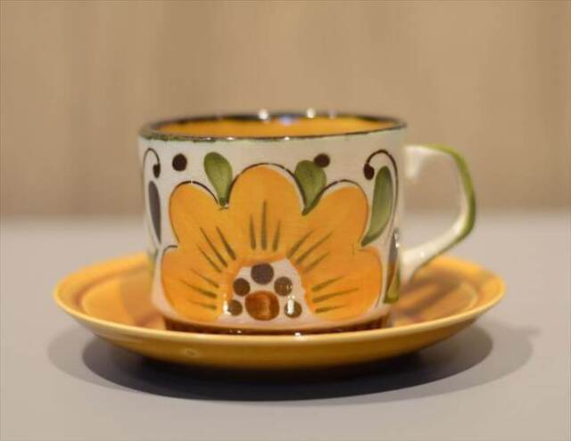 1960～70年代頃 ベルギー製 BOCH ボッホ PARADISO カップ&ソーサー