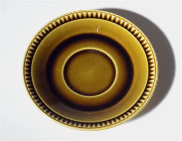 ベルギー製 BOCH Ascot khaki green カップ&ソーサー ヴィンテージ 食器 アンティーク_260107