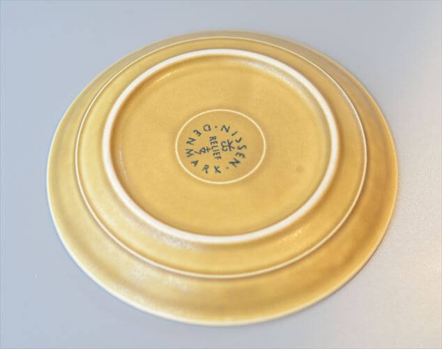 デンマーク製 クイストゴー レリーフ 16.5cm プレート お皿 relief Nissen J.H.Quistgaard 北欧ヴィンテージ アンティーク_260113