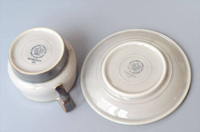デンマーク製 クイストゴー TEMA ティーカップ＆ソーサー ティーマ B&G J.H.Quistgaard 北欧ヴィンテージ アンティーク_260115