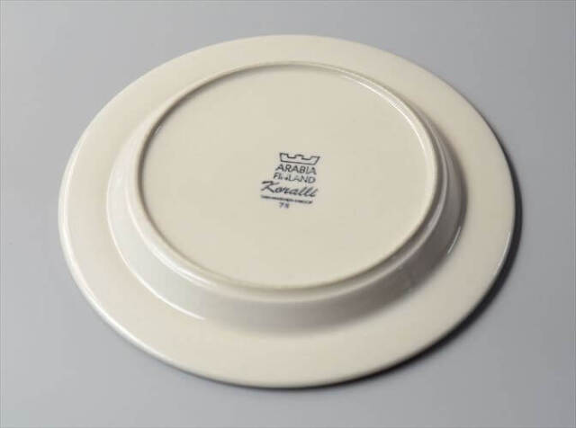 ARABIA Koralli 20cm プレート皿 アラビア コラーリ コーラリ 北欧食器 フィンランド 北欧 ヴィンテージ _260116