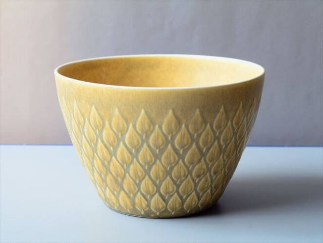 デンマーク製 クイストゴー レリーフ おおきなボウル サラダボウル relief KRONJDEN J.H.Quistgaard 北欧ヴィンテージ_260122