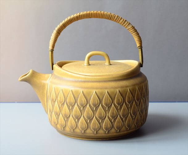 デンマーク製 クイストゴー レリーフ ティーポット relief B&G Bing & Grondahl J.H.Quistgaard 北欧ヴィンテージ_260122