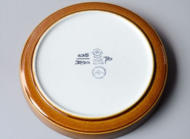 Royal Copenhagen Fajance Baca 丸皿 17cm プレート Ellen Malmer
