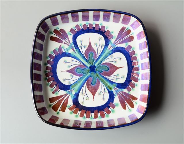 Royal Copenhagen Tenera スクエアトレー 16cm プレート Marianne Johnson ロイコペ ロイヤルコペンハーゲン 北欧 _260122