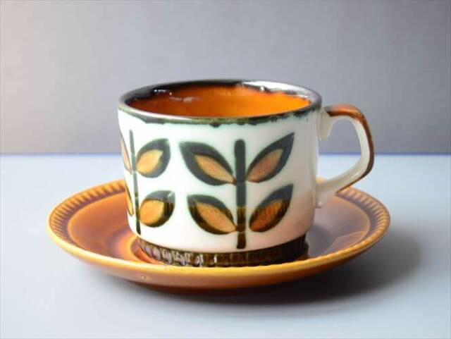 ベルギー製 BOCH ボッホ Rambouilllet カップ&ソーサー ランブイエ 磁器 陶器 アンティーク 食器 ヴィンテージ_260129