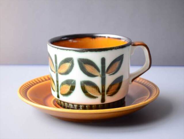 ベルギー製 BOCH ボッホ Rambouilllet カップ&ソーサー ランブイエ 磁器 陶器 アンティーク 食器 ヴィンテージ_260129