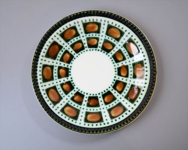 ベルギー製 ヴィンテージ BOCH Bernadette 19cm プレート ボッホ ベルナデッタ お皿 磁器 陶器 アンティーク 食器_260130