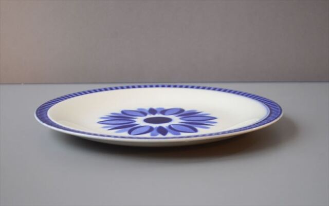 ベルギー製 ヴィンテージ BOCH DELTA CAPRICCIO 19cm プレート ボッホ カプリシオ お皿 磁器 陶器 アンティーク_260130