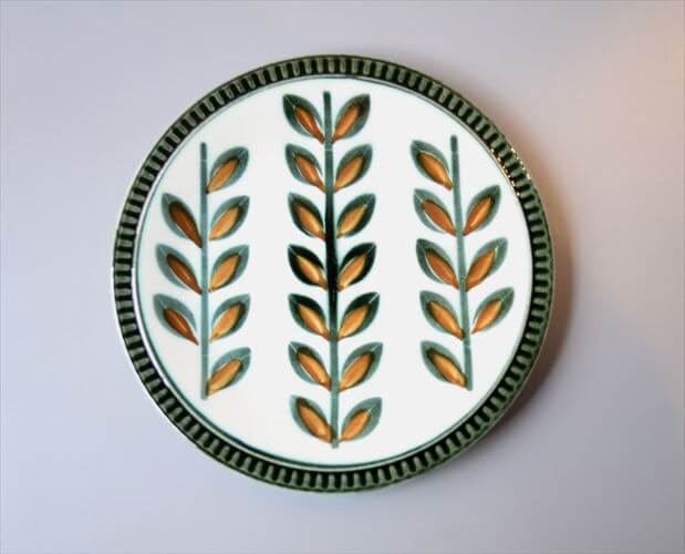 ベルギー製 ヴィンテージ BOCH Rambouillet 19cm プレート ボッホ ランブイエ お皿 磁器 陶器 アンティーク 食器 ヨーロッパ_260205