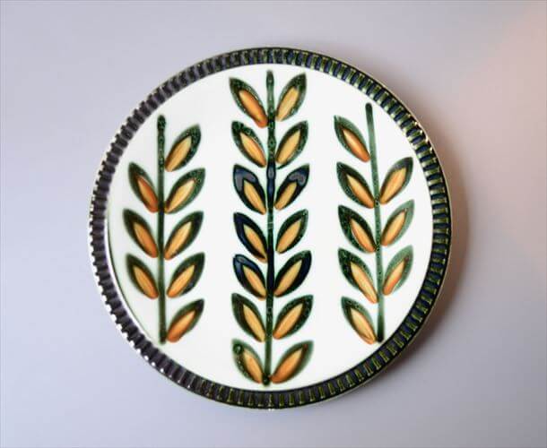 ベルギー製 ヴィンテージ BOCH Rambouillet 19cm プレート ボッホ ランブイエ お皿 磁器 陶器 アンティーク 食器 ヨーロッパ_260205