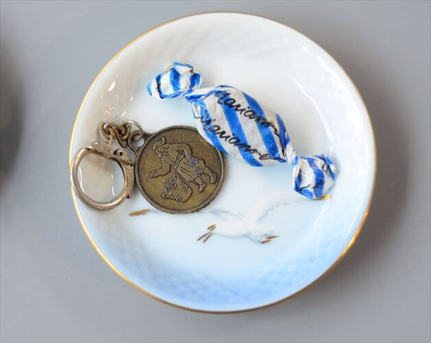 デンマーク製 BingGrondahl シーガル 小皿 豆皿 small Dish seagull ビングオーグレンダール ヴィンテージ アンティーク_260212