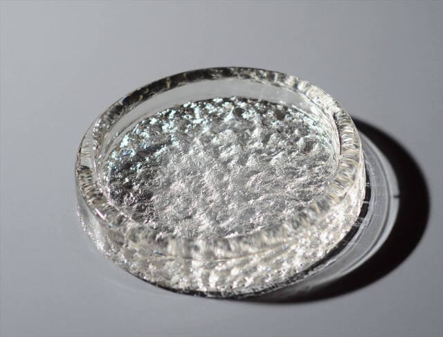 フィンランド製 Iittala Visa アッシュトレー 14cm イッタラ ヴィサ Timo Sarpaneva ガラス皿 トレイ 北欧 ヴィンテージ