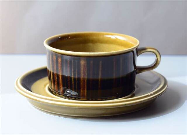 ARABIA アラビア コスモス ティーカップ＆ソーサー KOSMOS 北欧食器 フィンランド ヴィンテージ アンティーク_260217