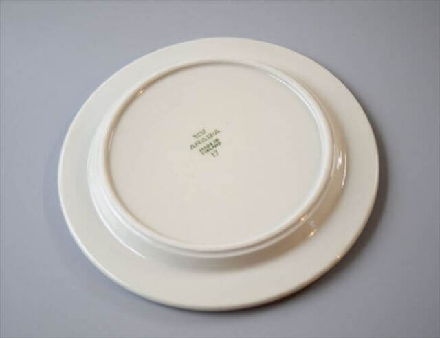 ARABIA アラビア Oliivi 16cm プレート オリーヴィ お皿 北欧食器 フィンランド ヴィンテージ アンティーク_260225
