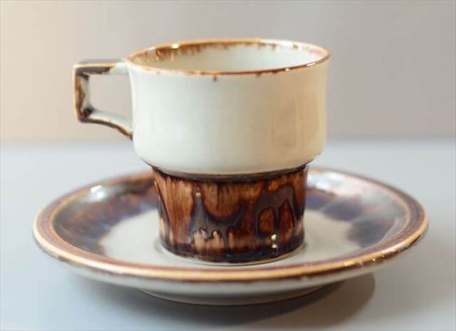 デンマーク製 クイストゴー Mexico カップ＆ソーサー メキシコ B&G Bing & Grondahl J.H.Quistgaard 北欧ヴィンテージ_260227