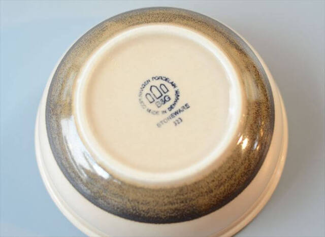 デンマーク製 クイストゴー PERU ボウル 14.5cm径 B&G Bing & Grondahl J.H.Quistgaard 北欧ヴィンテージ_260303