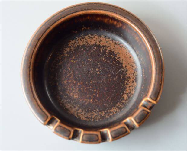ARABIA アラビア ルスカ Ruska Ashtray 灰皿 アッシュトレイ フィンランド 陶器 北欧 ヴィンテージ アンティーク_260310