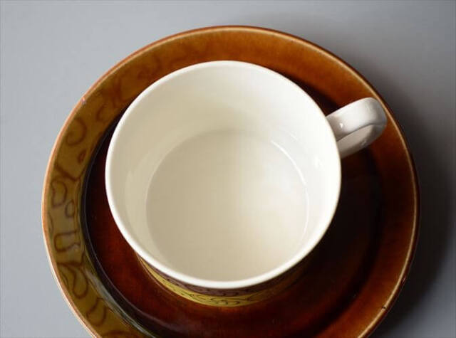 スウェーデン製 Gefle EK カップ＆ソーサー ゲフレ エーク Upsara Ekeby 北欧食器 磁器 陶器 アンティーク_260312
