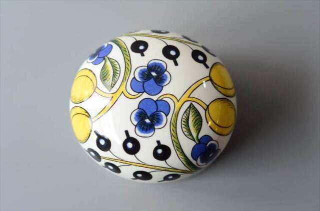 ARABIA アラビア Paratiisi パラティッシ オーバル蓋付きジャー キャニスター 旧ロゴ 北欧 ヴィンテージ アンティーク