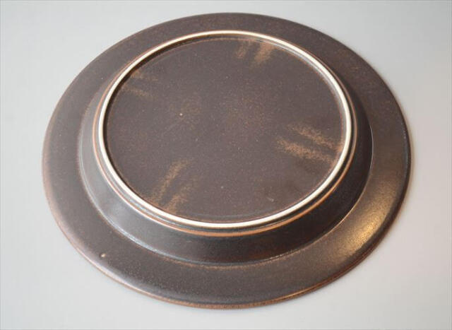 ARABIA アラビア Ruska 25cm プレート お皿 ルスカ 北欧食器 フィンランド 陶器 北欧 ヴィンテージ アンティーク_260414