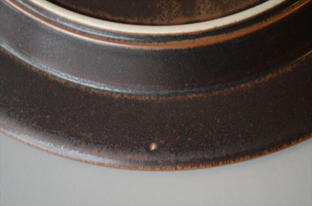 ARABIA アラビア Ruska 25cm プレート お皿 ルスカ 北欧食器 フィンランド 陶器 北欧 ヴィンテージ アンティーク_260414