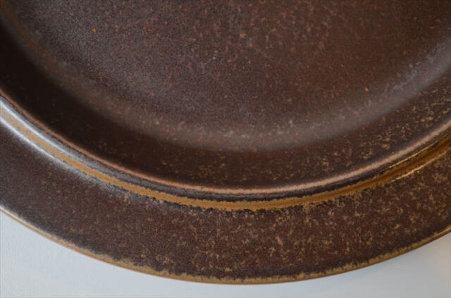 ARABIA アラビア Ruska 25cm プレート お皿 ルスカ 北欧食器 フィンランド 陶器 北欧 ヴィンテージ アンティーク_260414