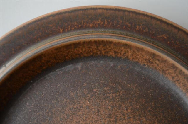 ARABIA アラビア Ruska 25cm プレート お皿 ルスカ 北欧食器 フィンランド 陶器 北欧 ヴィンテージ アンティーク_260414