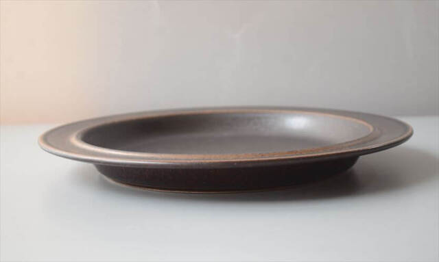 ARABIA アラビア Ruska 25cm プレート お皿 ルスカ 北欧食器 フィンランド 陶器 北欧 ヴィンテージ アンティーク_260414