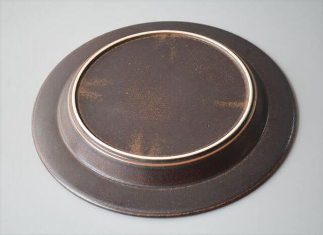 ARABIA アラビア Ruska 25cm プレート お皿 ルスカ 北欧食器 フィンランド 陶器 北欧 ヴィンテージ アンティーク_260414