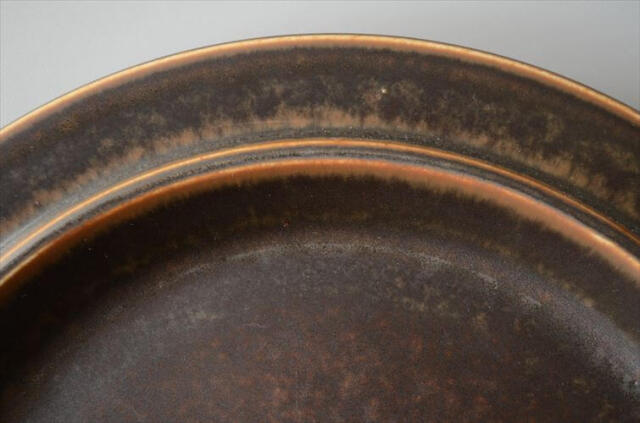 ARABIA アラビア Ruska 25cm プレート お皿 ルスカ 北欧食器 フィンランド 陶器 北欧 ヴィンテージ アンティーク_260414