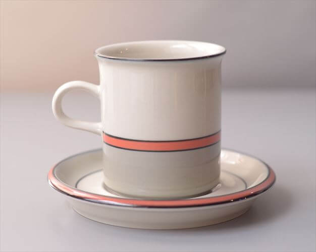 ARABIA アラビア aslak カップ&ソーサー 7.5cm高 アスラク 北欧食器 フィンランド ヴィンテージ アンティーク_260417