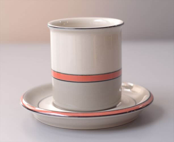 ARABIA アラビア aslak カップ&ソーサー 7.5cm高 アスラク 北欧食器 フィンランド ヴィンテージ アンティーク_260417