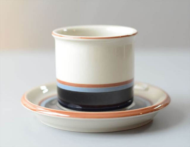 ARABIA アラビア Taika カップ&ソーサー タイカ 北欧食器 フィンランド ヴィンテージ アンティーク_260422