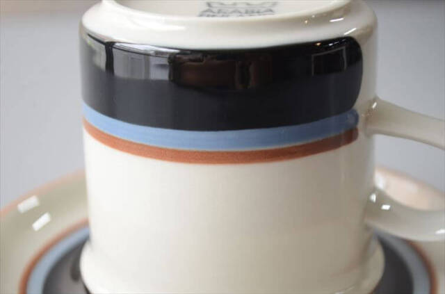 ARABIA アラビア Taika カップ&ソーサー タイカ 北欧食器 フィンランド ヴィンテージ アンティーク_260422