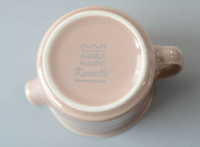 ARABIA Koralli クリーマー ミルクジャグ アラビア コラーリ コーラリ 北欧食器 フィンランド 北欧 ヴィンテージ アンティーク_260424