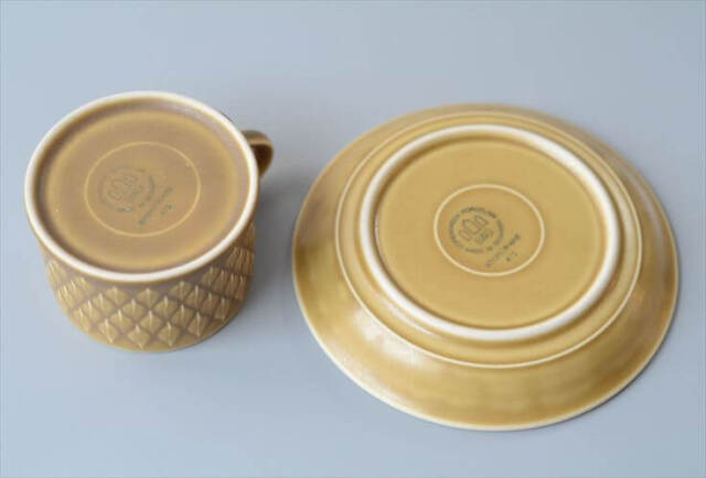 デンマーク製 クイストゴー レリーフ カップ&ソーサー relief B&G Bing & Grondahl J.H.Quistgaard 北欧ヴィンテージ _260513