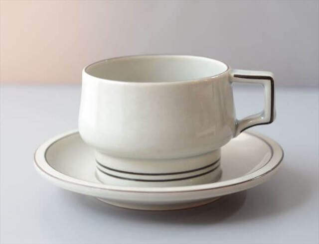 デンマーク製 クイストゴー columbia ティーカップ＆ソーサー コロンビア B&G J.H.Quistgaard 北欧ヴィンテージ _260514