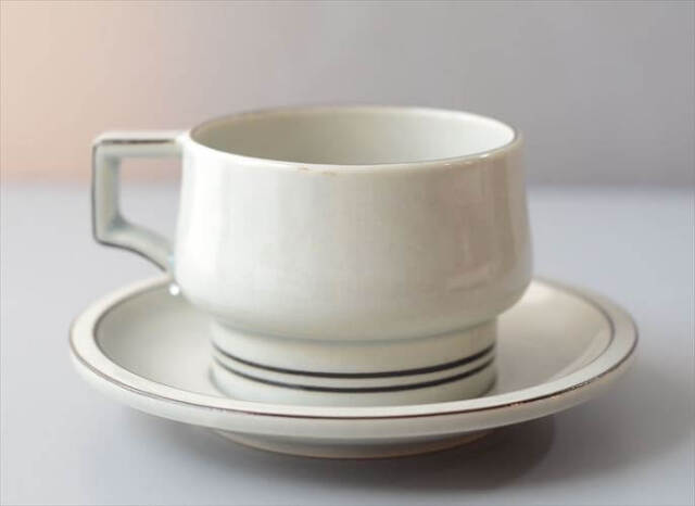 デンマーク製 クイストゴー columbia ティーカップ＆ソーサー コロンビア B&G J.H.Quistgaard 北欧ヴィンテージ _260514