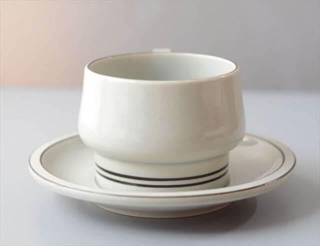 デンマーク製 クイストゴー columbia ティーカップ＆ソーサー コロンビア B&G J.H.Quistgaard 北欧ヴィンテージ _260514