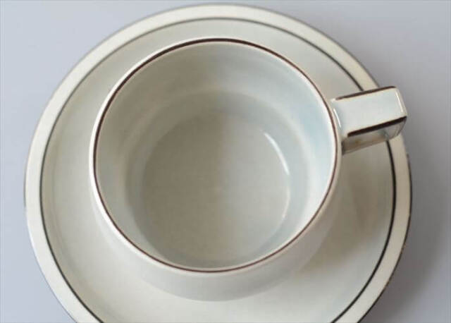 デンマーク製 クイストゴー columbia ティーカップ＆ソーサー コロンビア B&G J.H.Quistgaard 北欧ヴィンテージ _260514