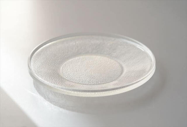 Nuutajarvi Saana 14cm ガラスプレート お皿 小皿 ヌータヤルヴィ