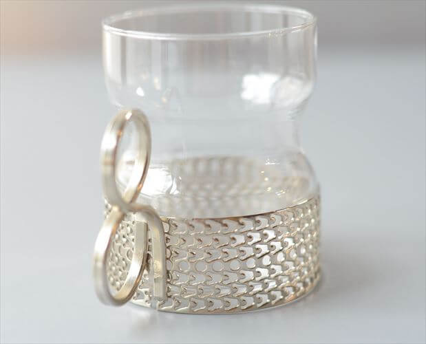 iittala イッタラ Tsaikka ツァイッカ グラスカップ クリア×シルバー