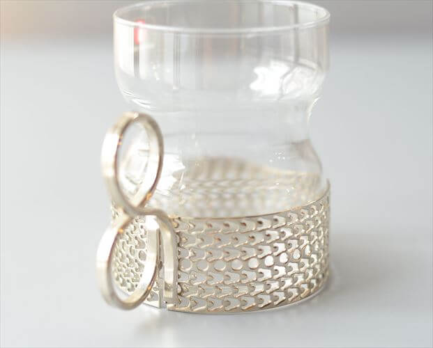 iittala イッタラ Tsaikka ツァイッカ グラスカップ クリア×シルバー ホルダー ガラス 北欧 ヴィンテージ_260522