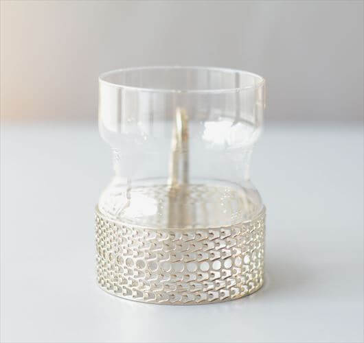 iittala イッタラ Tsaikka ツァイッカ グラスカップ クリア×シルバー ホルダー ガラス 北欧 ヴィンテージ_260522