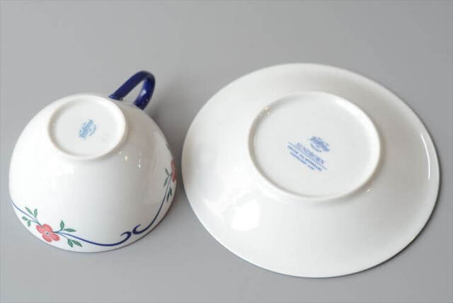 スウェーデン製 Rorstrand Sundborn カップ&ソーサー ロールストランド スンドボーン 北欧 食器 ヴィンテージ_260605