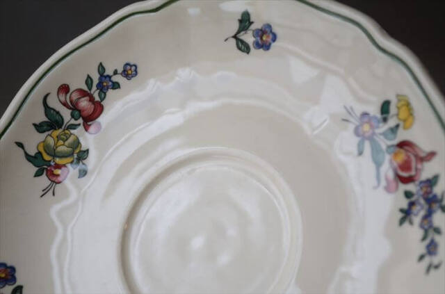 ドイツ製 VILLEROY&BOCH Alt Strassburg カップ&ソーサー ビレロイ＆ボッホ 陶器 アンティーク ヴィンテージ_260610