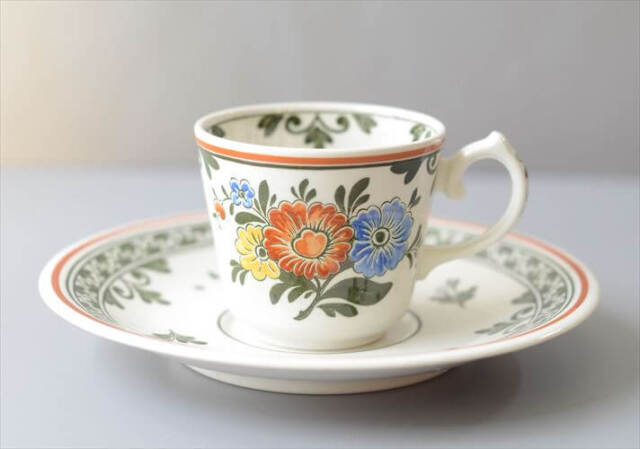 ドイツ製 VILLEROY&BOCH Alt Amsterdam カップ&ソーサー ビレロイ
