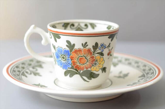 ドイツ製 VILLEROY&BOCH Alt Amsterdam カップ&ソーサー ビレロイ